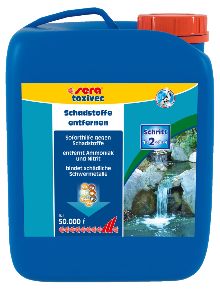 Sera Pond Toxivec 2,5 Liter Wasserwerte Optimieren Gartenteich Pflegen 1 Sera Pond Toxivec 2,5 Liter Wasserwerte Optimieren Gartenteich Pflegen