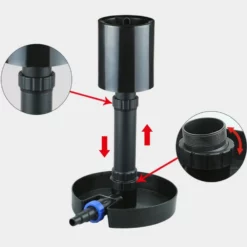 Stand Skimmer CSP-40 Für Teiche Bis Zu 40m² -Haus Dekoration Verkaufsgeschäft Stand Skimmer fuer Teiche bis zu 30m Standskimmer Teichfilter Bachlauf Algenfrei image4 20339