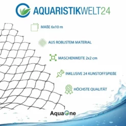 Teichabdecknetz 6x10m Teichnetz Teichschutz Fischreiher Laubschutz Abdecknetz -Haus Dekoration Verkaufsgeschäft Teichabdecknetz 6x10m Teichnetz Teichschutz Fischreiher Laubschutz Abdecknetz 6x10 28321