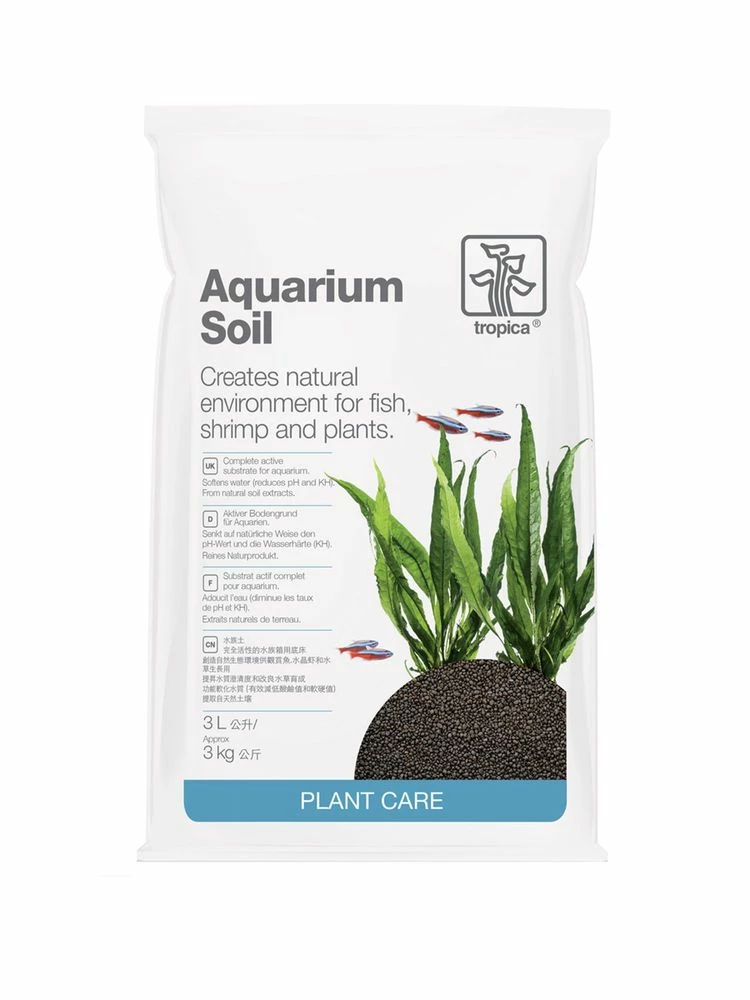 Tropica Aquarium Soil 3L Kompletter Bodengrund 2-3mm 1 Tropica Aquarium Soil 3L Kompletter Bodengrund 2-3mm