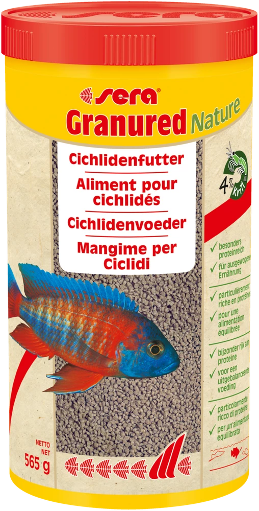 Sera Granured 1000ml Granulat Cichliden Aquarium 1 Sera Granured 1000ml Granulat Cichliden Aquarium