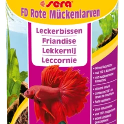 Sera FD Rote Mückenlarven 250 Ml Leckerbissen